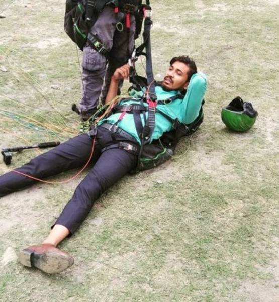 पैराग्लाइडिंग के बाद क्या तूफानी करना चाहता है ये शख्स? जाहिर की इच्छा