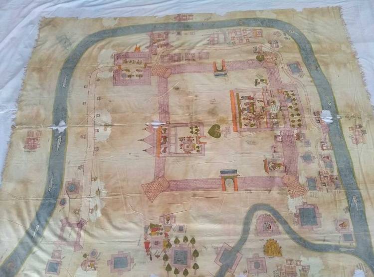 राम के वंशज होने का करते हैं दावा, अब मिला अयोध्या का प्राचीन नक्शा