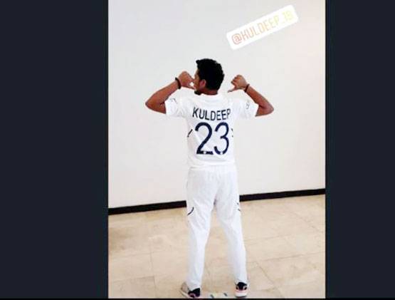 टेस्ट में पहली बार, नाम-नंबर वाली जर्सी में टीम इंडिया ने कराया फोटो-शूट