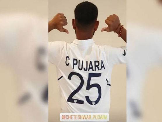 टेस्ट में पहली बार, नाम-नंबर वाली जर्सी में टीम इंडिया ने कराया फोटो-शूट