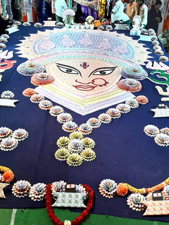 करेंसी नोट के गणपति, पहले नहीं देखा होगा 'बप्पा' का ऐसा अवतार