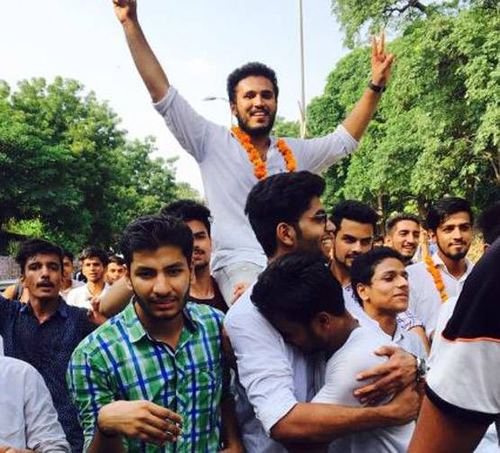 बॉडी बिल्डर बना DU का प्रेजिडेंट, इतने वोट से जीते