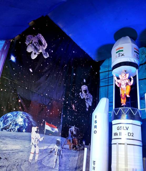 Chandrayaan-2: गणपति बप्पा ने रखा चांद पर कदम! देखें PHOTOS