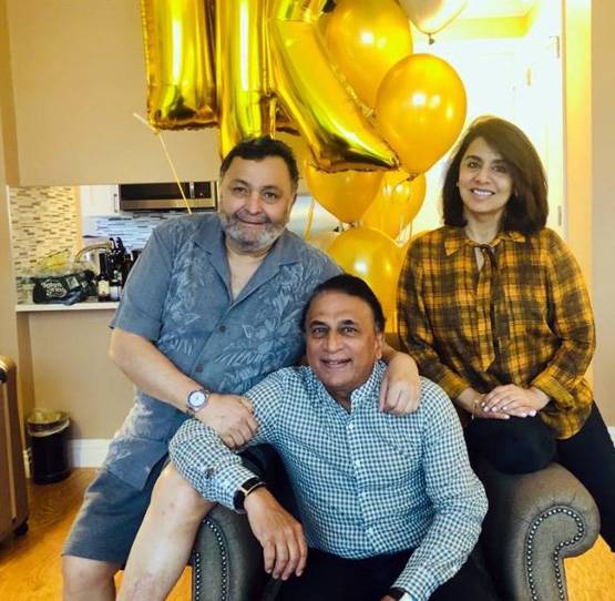 गणपति दर्शन करने नील नितिन मुकेश के घर पहुंचे ऋषि कपूर, देखें PHOTOS