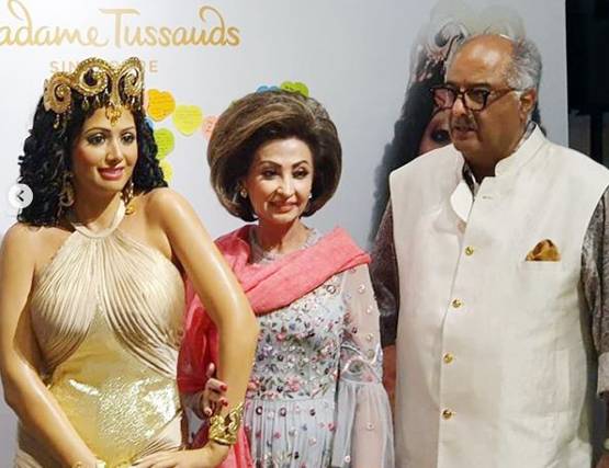 वैक्स स्टैच्यू के अनावरण पर फैन्स बोले- ये हमारी श्रीदेवी नहीं