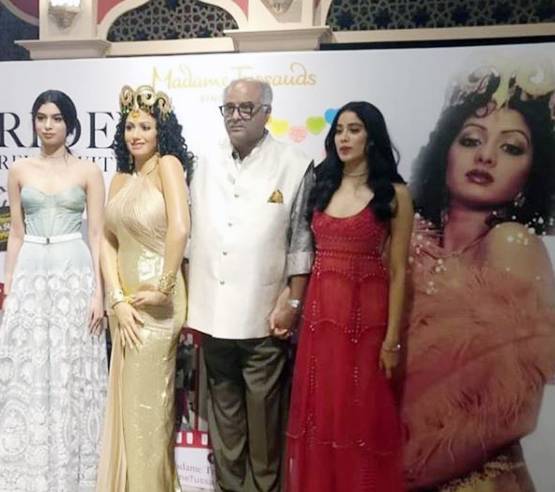 वैक्स स्टैच्यू के अनावरण पर फैन्स बोले- ये हमारी श्रीदेवी नहीं