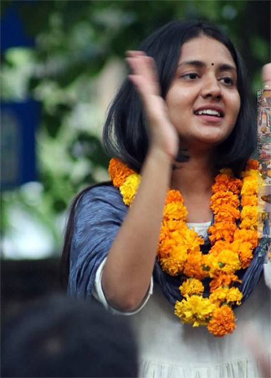 DUSU चुनाव नहीं जीती लेकिन लड़कियों के इस हक के लिए छेड़ी मुहिम