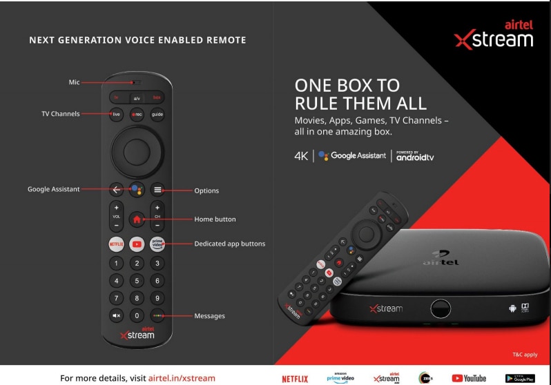 Airtel का Xstream Stick-Xstream Box लॉन्च, 1 माह फ्री ऑफर