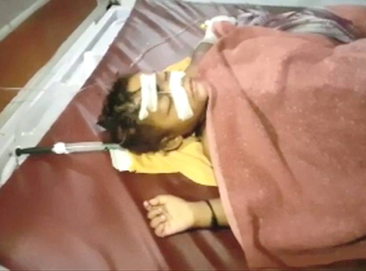 पेट काटकर मासूम बच्चे को फेंका, लीवर और आंत बाहर, क‍िस्मत से बची जान