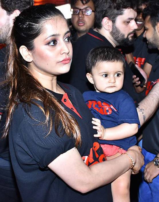 नील नितिन मुकेश की 1 साल की बेटी नूर्वी ने ऐसे दी बप्पा को विदाई, तस्वीरें