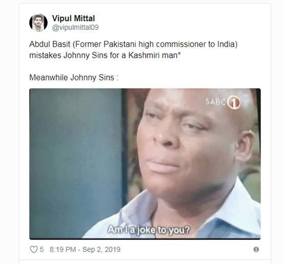 पूर्व PAK उच्चायुक्त की फजीहत, पोर्न स्टार को समझा कश्मीरी पीड़ित