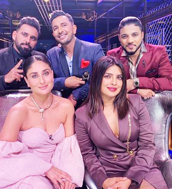 डांस इंडिया डांस में करीना-प्र‍ियंका का जलवा, यूं मस्ती करती आईं नजर