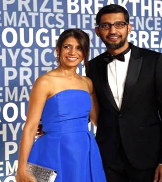 IIT ग्रेजुएट हैं सुंदर पिचाई की पत्नी, जिनके कहने पर ठुकराया था ट्विटर का ऑफर