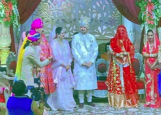 ये रिश्ता... फेम मोहिना की शादी, घूंघट ओढ़े दुल्हन रॉयल लुक में