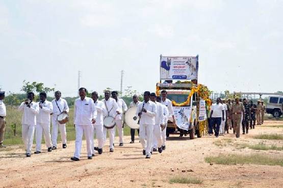 आंध्र प्रदेश: युवा पुलिस डॉग को अंतिम विदाई, ऐसे सुलझाता था बड़े केस