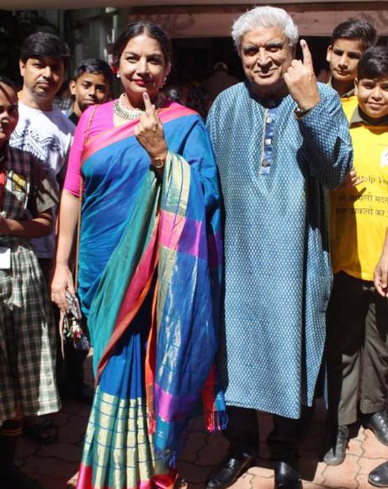 मुंबई में सितारों ने किया मतदान, दीपिका पादुकोण-ऋतिक रोशन ने डाला वोट