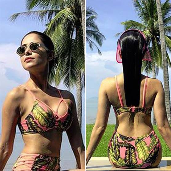 चर्चा में नुसरत का बोल्ड अंदाज, पूल किनारे बिकिनी में तस्वीरें VIRAL