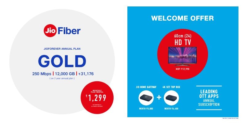 Jio ब्रॉडबैंड यूजर्स को फ्री नहीं मिलेगा केबल TV सब्सक्रिप्शन, ये है वजह