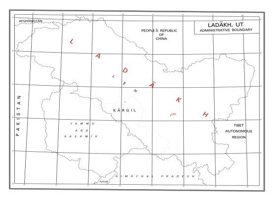 सरकार ने जारी किया देश का नया नक्शा, नए रूप में J-K और लद्दाख
