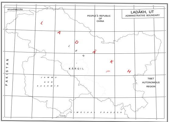 सरकार ने जारी किया देश का नया नक्शा, नए रूप में J-K और लद्दाख