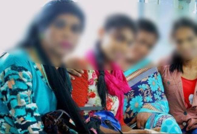 किन्नरों का हाई वोल्टेज ड्रामा, पुलिस ने रोका तो उतारे कपड़े