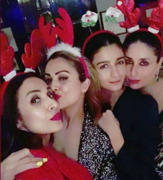 करीना कपूर की क्रिसमस पार्टी में लगा ग्लैमर का तड़का, पहुंचे ये सितारे