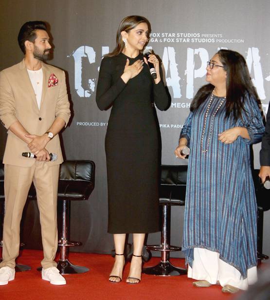 छपाक ट्रेलर लॉन्च पर रो पड़ीं दीपिका, नहीं थमे आंसू, हुईं स्पीचलेस