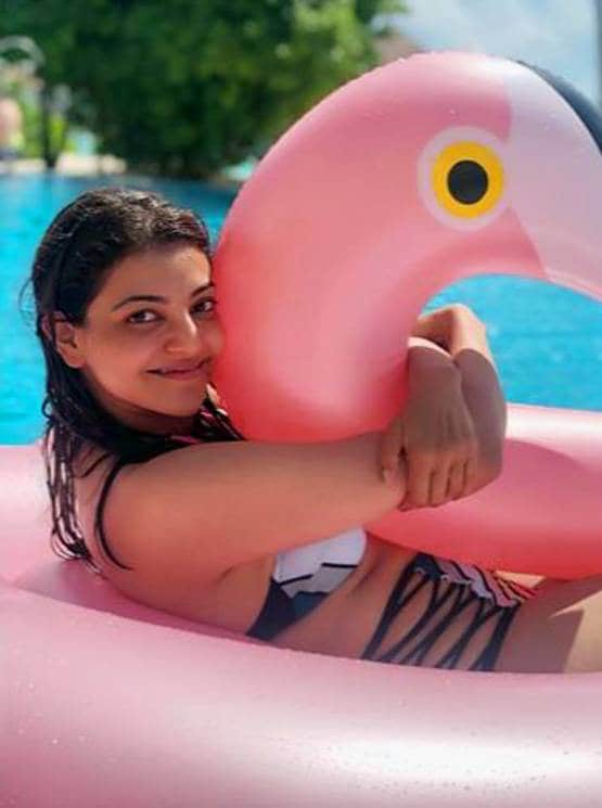 काजल अग्रवाल का बिकिनी लुक चर्चा में, शेयर की बोल्ड तस्वीरें