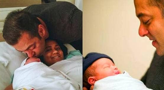 आयत के पैदा होने पर वायरल हुई भांजे संग सलमान की ये तस्वीरें