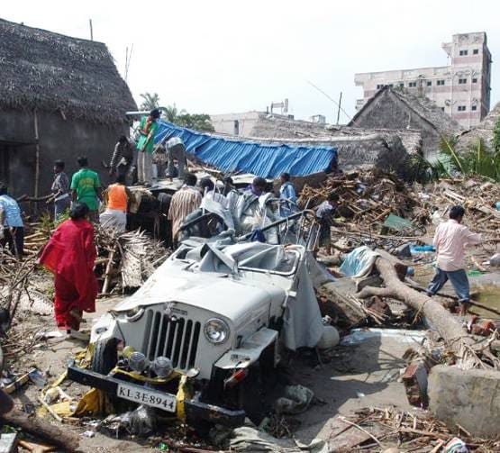 हिरोशिमा पर गिरे 23,000 बमों के बराबर थी सुनामी, देखें- खौफनाक तस्वीरें