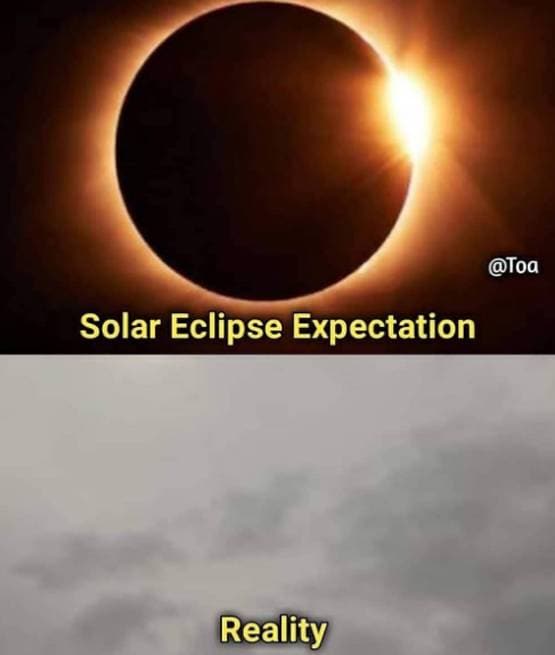 सूर्य ग्रहण पर शेयर हुए मजेदार मीम्स, जमकर हो रहे वायरल
