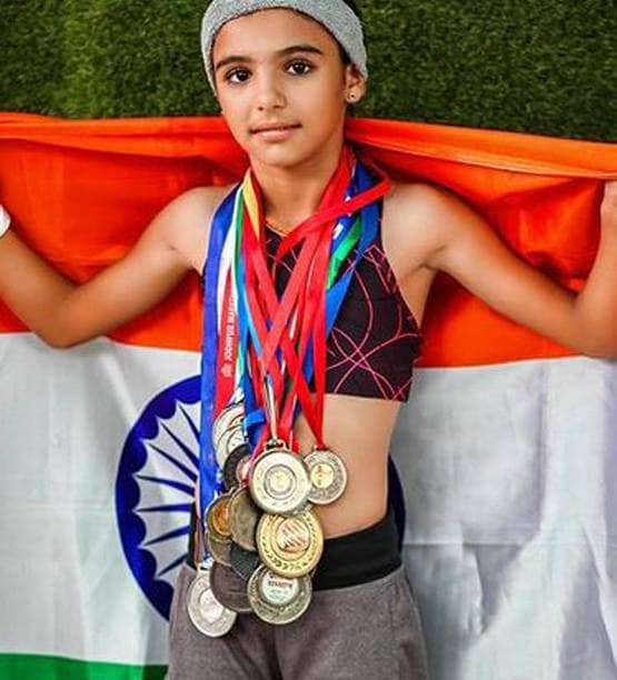 8 साल की उम्र में 6 पैक एब्स, जोधपुर की ये लड़की बनी सेंसेशन