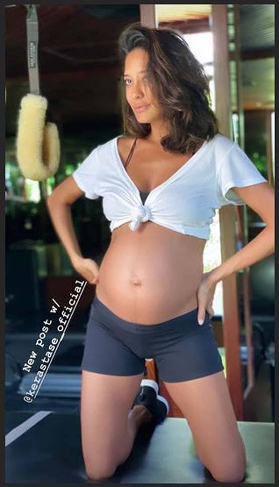 दूसरी बार प्रेग्नेंट हैं लीजा हेडेन, फ्लॉन्ट किया बेबी बंप, PHOTOS