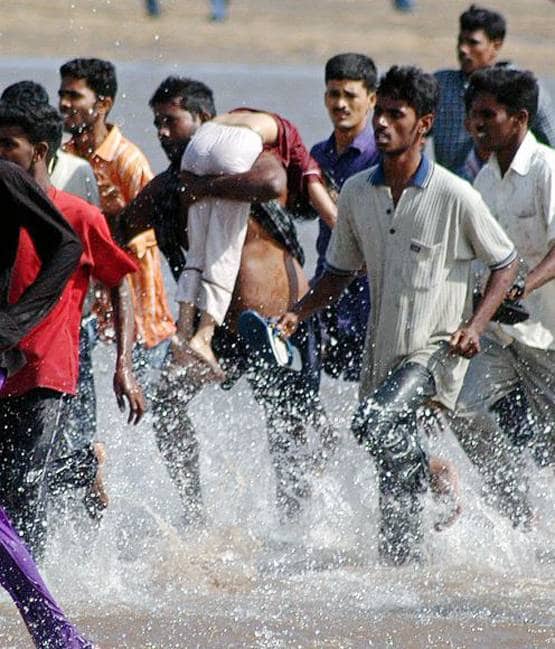 हिरोशिमा पर गिरे 23,000 बमों के बराबर थी सुनामी, देखें- खौफनाक तस्वीरें