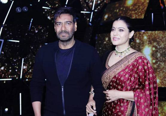 फिल्म प्रमोशन के लिए इंडियन आइडल के सेट पर पहुंचे अजय-काजोल, Photos