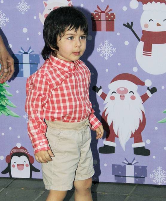 सलमान की बहन की क्रिसमस पार्टी, तैमूर समेत पहुंचे ये सितारे