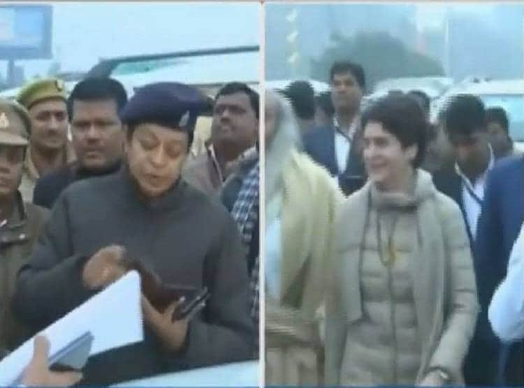 'मुझे घेरा और गला दबाया', प्रियंका ने UP पुलिस पर लगाए ये आरोप