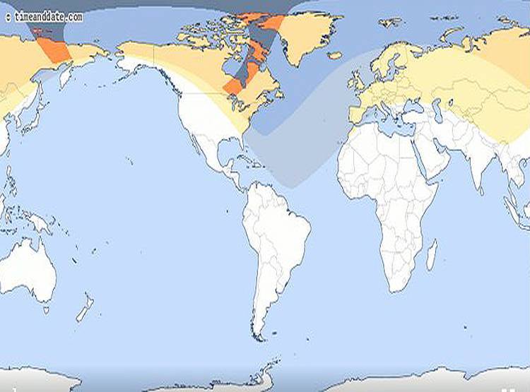 अंतरिक्ष से ऐसा दिखा सूर्य ग्रहण, एस्ट्रोनॉट ने ऊपर से दिखाई तस्वीरें