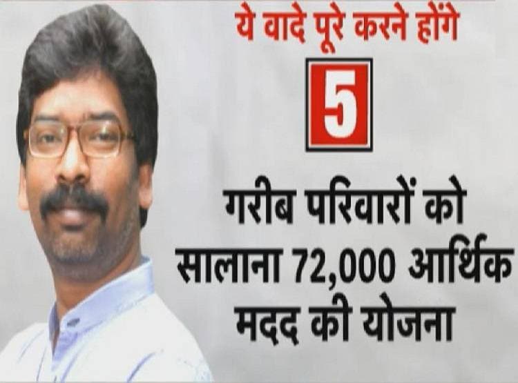 अब हेमंत सोरेन की होगी अग्निपरीक्षा, इन 5 वादों को पूरा करना बड़ी चुनौती