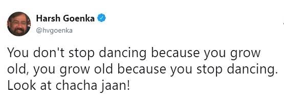 'घर आया मेरा परदेसी' पर 'चाचा जान' के जबरदस्त ठुमके, वीडियो वायरल