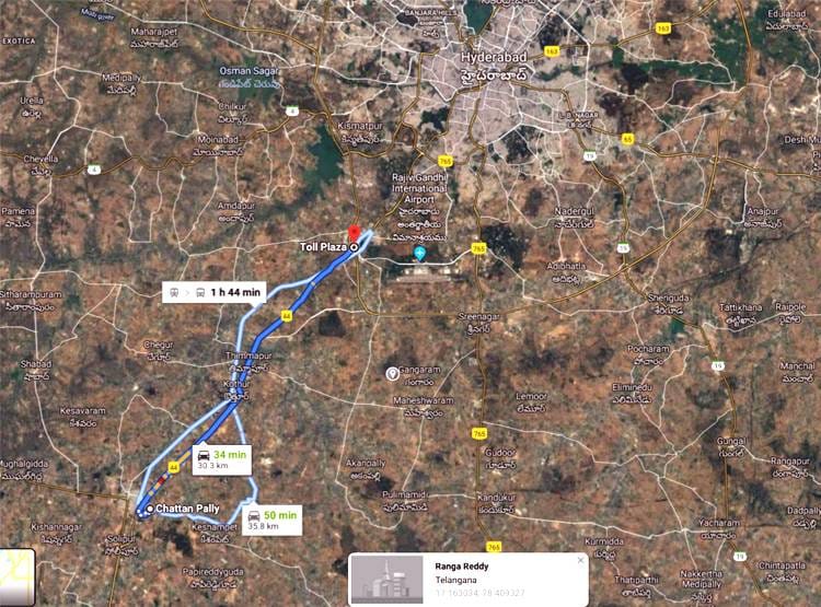 ज‍िस हाइवे पर हुआ था गैंगरेप, उसी पर चारों आरोप‍ियों का एनकाउंटर