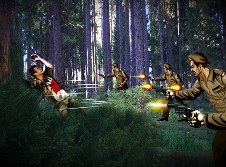 ग्राफ‍िक से समझें, आरोप‍ियों के एनकाउंटर की इनसाइड स्टोरी