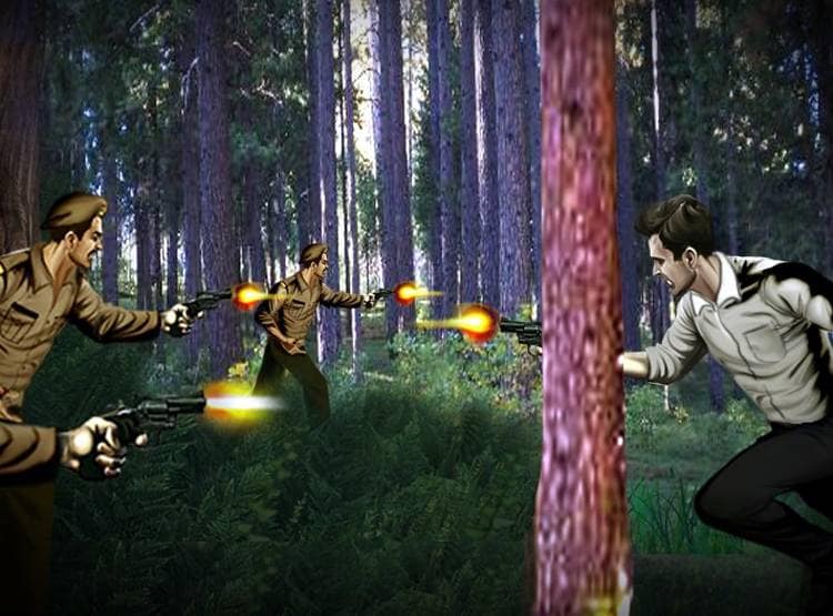 ग्राफ‍िक से समझें, आरोप‍ियों के एनकाउंटर की इनसाइड स्टोरी