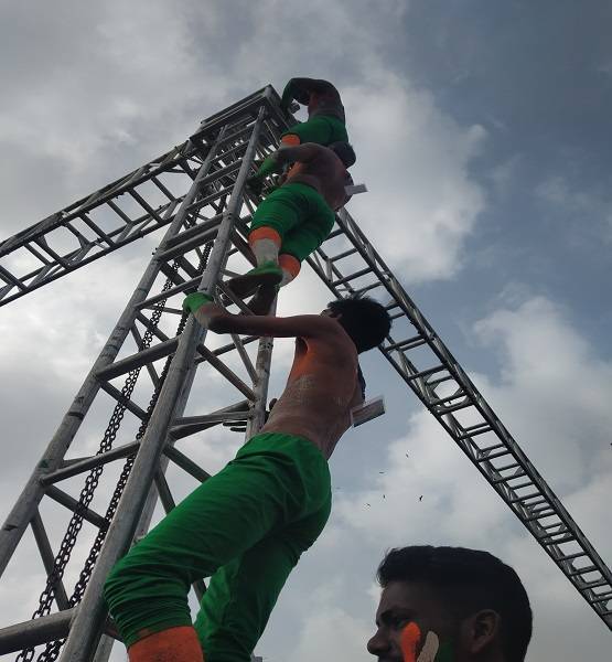 10 तस्वीरों में देखें कांग्रेस रैली के रंग, कार्यकर्ताओं से पटा मैदान