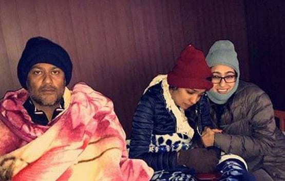 केदारनाथ शूटिंग की अनदेखी तस्वीरें, सुशांत संग पूल में दिखीं सारा