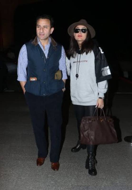 'गुड न्यूज' देने के बाद न्यू ईयर वेकेशन पर निकलीं करीना, देखें तस्वीरें