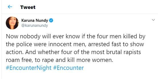 हैदराबाद एनकाउंटर: पुलिस की वाहवाही भी, एक्शन पर सवाल भी