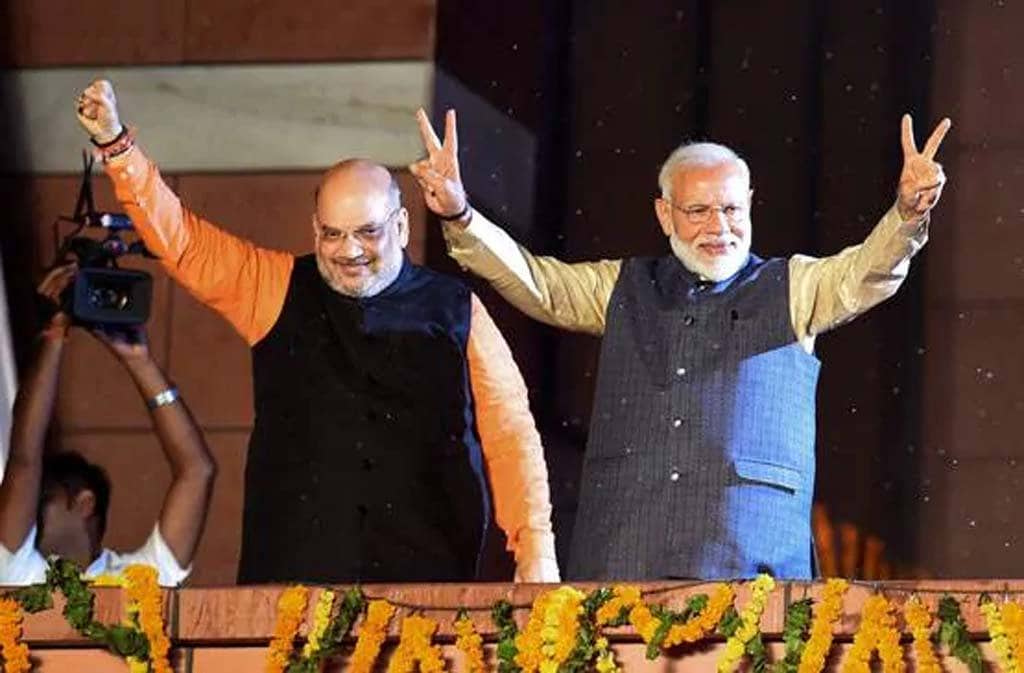 2019 में BJP केन्द्र में हुई मजबूत लेकिन राज्यों में हुई कमजोर