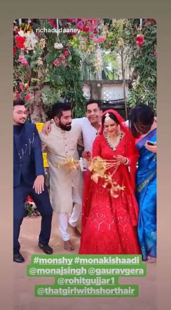 मोना सिंह की शादी की Inside Photos, देखकर हो जाएंगे खुश