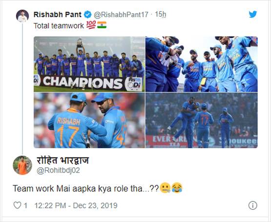 ऋषभ पंत ने जीत के बाद किया ऐसा ट्वीट कि हो गए बुरी तरह ट्रोल